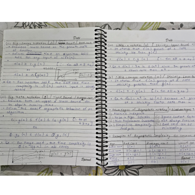 Handwritten Notes PDF – Design and Analysis of Algorithms (ADA) | Free Download